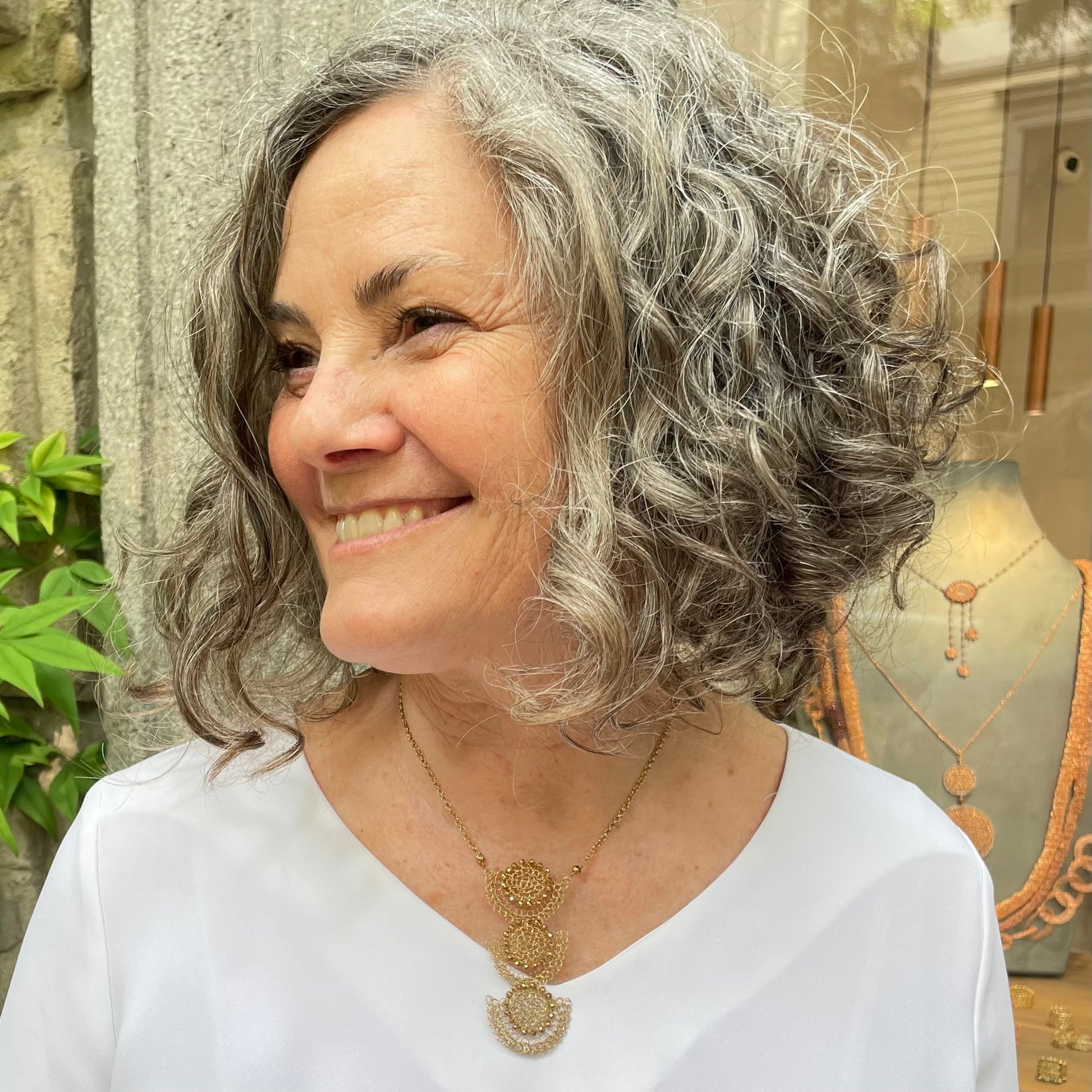 COLLANA DECÒ - grande, ORO CIOCCO