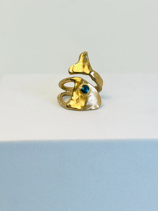 ANELLO SARDINA CON SMALTO
