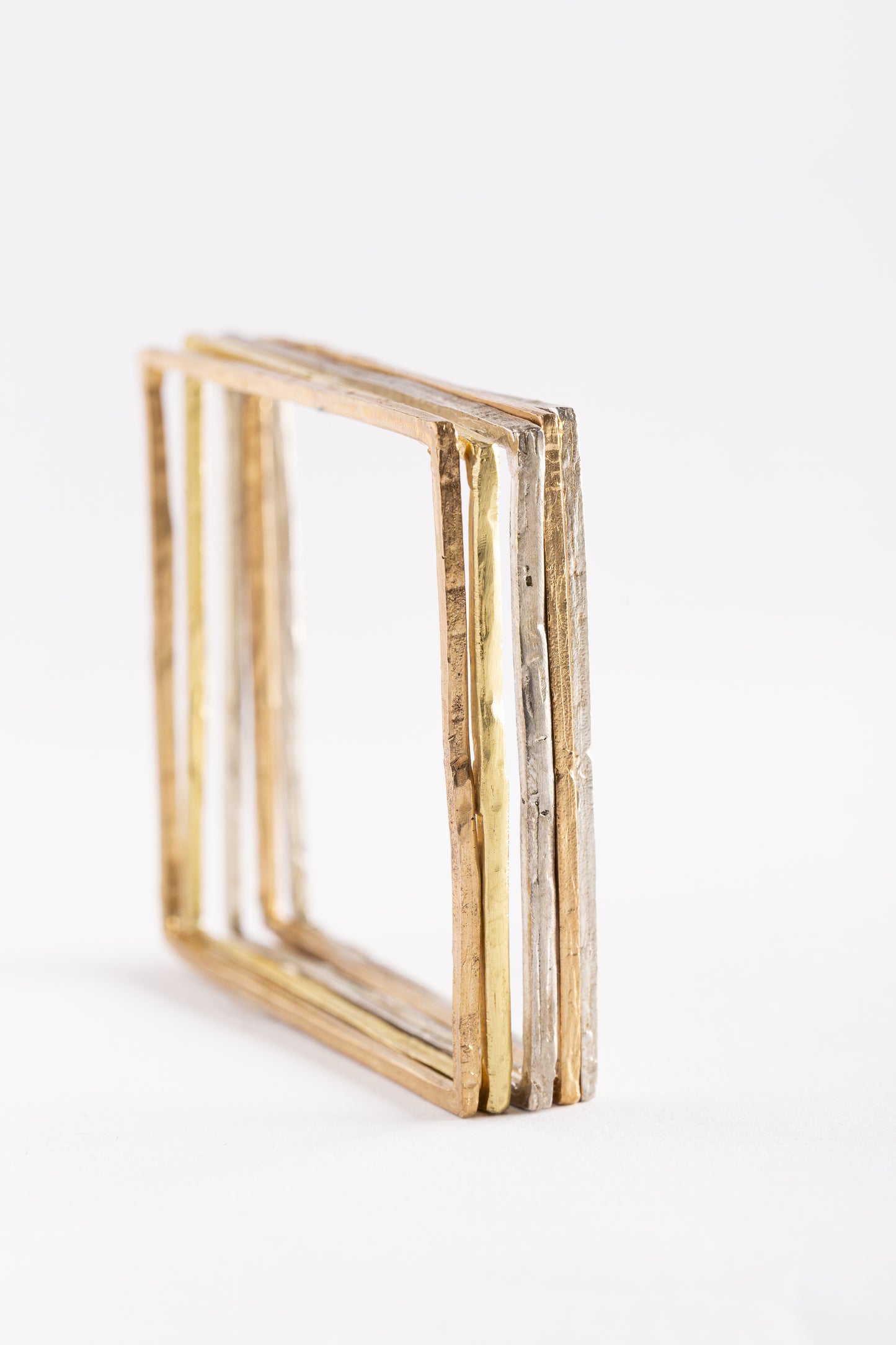BRACCIALI SQUARE IN ARGENTO